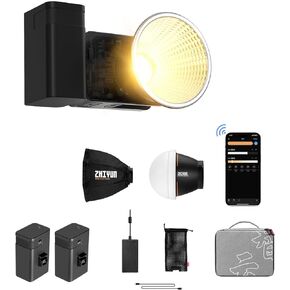 Zhiyun X60 Pro Led Video Light 60W Photography Light with Bluetooth for Studio Video Shooting