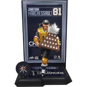McFarlane Toys - Jonathan Marchessault w/Conn Smythe Trophy & Stanley Cup (Vegas Golden Knights) NHL 7in Posed Figure McFarlane's SportsPicks