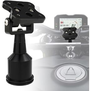 xitomer Motorcycle Steering Stem GPS Mount Bracket AMPs Fit for Superbike Panigale V4 V4S 2018-2020 / V4 S Course 2019, Streetfighter V4 V4S 2020-2023, Compatible with Garmin Phone Mount Navigator