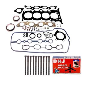 DNJ HGB949 Cylinder Head Gasket Set with Head Bolt Kit for 2000-2017 Toyota Echo 1.5L 1497cc L4 DOHC