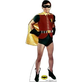 Cardboard People Batman Life Size Cardboard Cutout Standup - 1960's Batman and Robin TV Series