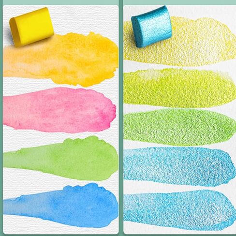 72-Color Watercolor Paint Set, Great for Painting, Portable Metallic Iron Box - Long-Lasting, Smooth Blending Art Pigments, Art Supplies, for Artists, Amateur Hobbyists and Painting Lovers in Kuwait