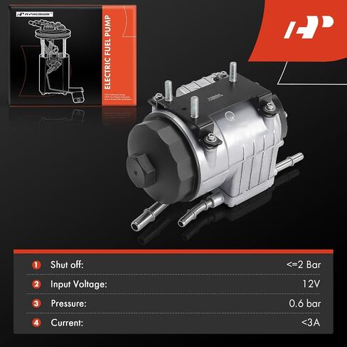 A-Premium Fuel Pump with Filter Assembly Compatible with Ford F-250 F-350 F-450 F-550 Super Duty, 2008 2009 2010, V8 6.4L, Diesel, In-Line, Replace# 8C3Z9G282A in Saudi Arabia
