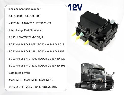 4387304RX DEF Urea Pump Denoxtronic 2.2 Supply Module,Compatible with Cummins ISX ISB ISC VOLVO D11 D13 D16 Mack MP7 MP8 MP10 Replace#OE A028Y792,2871879-RX Diesel Exhaust Fluid in Saudi Arabia
