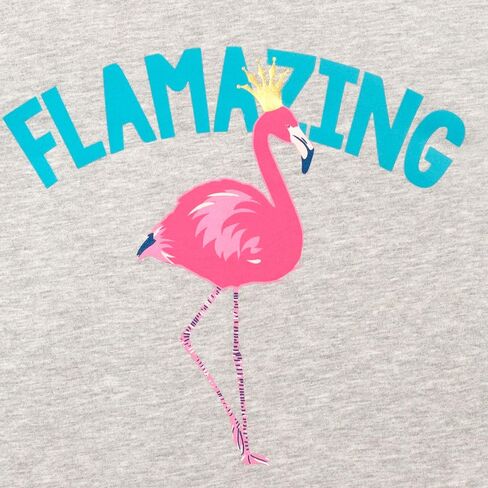 Girls' Flamingo Short Pajamas in Saudi Arabia
