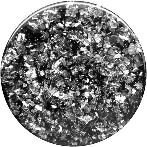 ​​​​PopSockets: Phone Grip with Expanding Kickstand, Pop Socket for Phone - Silver Foil Confetti in Saudi Arabia