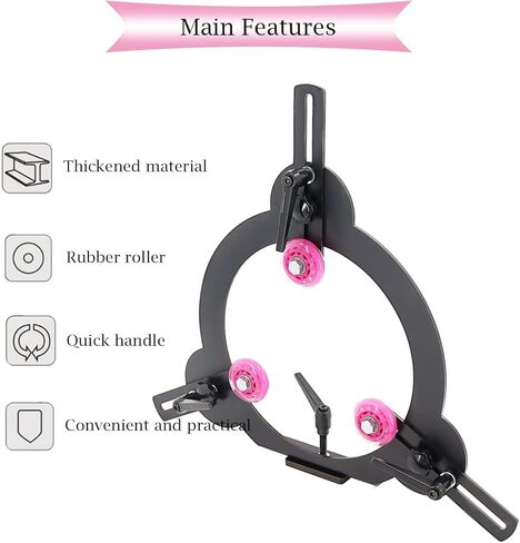 مسند ثابت للخشب متوافق مع أرجوحة المخرطة مقاس 12 بوصة، مسند ثابت لمخرطة الخشب قابل للتعديل بثلاث نقاط in Kuwait