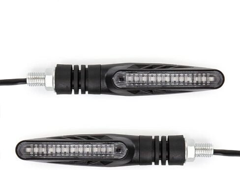 2PCS Motorcycle Indicators Flowing Turn Signal Lights 12V LEDs Bulbs for Motorbike Turning Indicators in Saudi Arabia