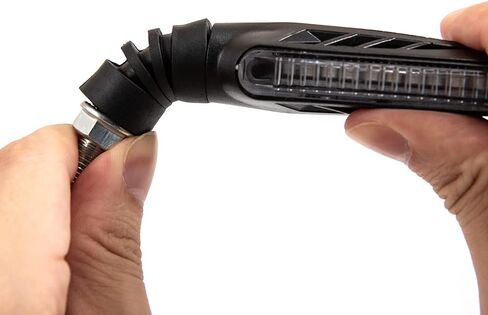 2PCS Motorcycle Indicators Flowing Turn Signal Lights 12V LEDs Bulbs for Motorbike Turning Indicators in Saudi Arabia