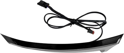 HDBUBALUS Motorcycle LED Windshield Trim Lights Running Turn Signal Windshield Decorative Lamps Fit For Harley Road Glide FLTRX 2015-up Black in Saudi Arabia