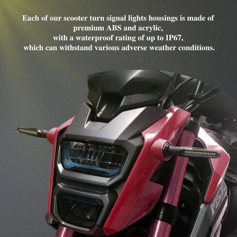 إشارات الانعطاف للدراجات النارية، أضواء إشارة الدراجات النارية، إشارات الانعطاف LED للدراجات النارية، أضواء الجري أثناء النهار للدراجات النارية، إشارات الانعطاف المتدفقة للدراجات النارية، المركبات الكهربائية، ATV (أزرق) in Kuwait