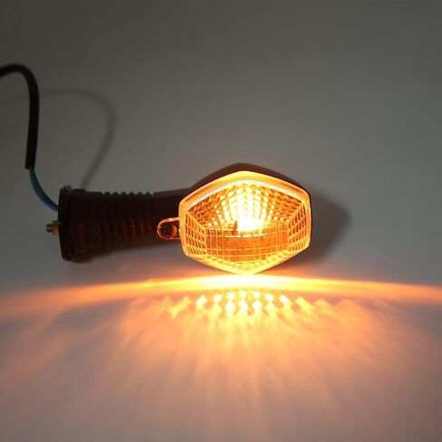 KIMISS Motorcycle Turn Signal Light, ABS Front Turn Signal Light Indicator Lamp 12V Blinkers Indicator Lamp Replacement for DL 1000 VStrom 20062012 (Transparent) in Saudi Arabia