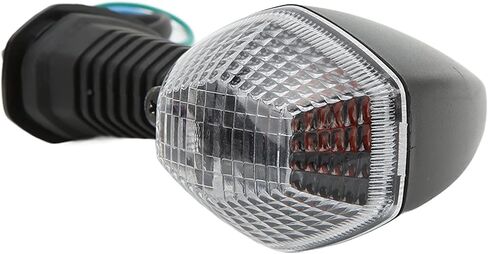 KIMISS Motorcycle Turn Signal Light, ABS Front Turn Signal Light Indicator Lamp 12V Blinkers Indicator Lamp Replacement for DL 1000 VStrom 20062012 (Transparent) in Saudi Arabia