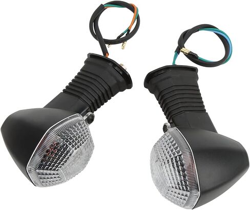 KIMISS Motorcycle Turn Signal Light, ABS Front Turn Signal Light Indicator Lamp 12V Blinkers Indicator Lamp Replacement for DL 1000 VStrom 20062012 (Transparent) in Saudi Arabia