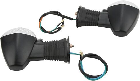 KIMISS Motorcycle Turn Signal Light, ABS Front Turn Signal Light Indicator Lamp 12V Blinkers Indicator Lamp Replacement for DL 1000 VStrom 20062012 (Transparent) in Saudi Arabia