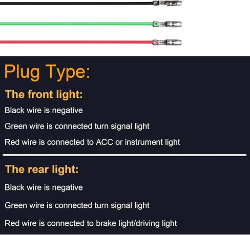 4 قطعة مؤشرات للدراجات النارية تتدفق أضواء إشارة الانعطاف للدراجات النارية مؤشرات الانعطاف أثناء النهار وأضواء الفرامل 12 فولت للدراجات النارية والدراجات النارية LED كهرمان أبيض وأحمر in Kuwait