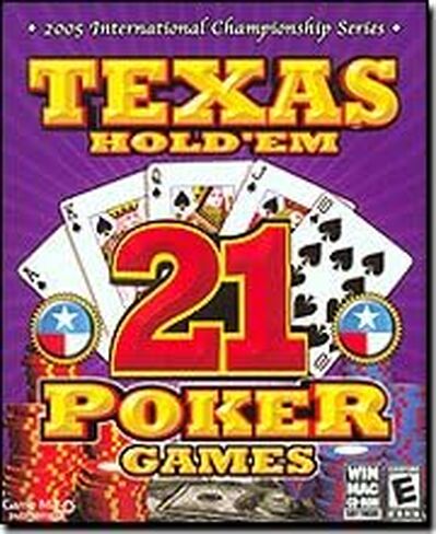 Texas Hold 'Em - 21 Poker Games (Jewel Case) in Saudi Arabia