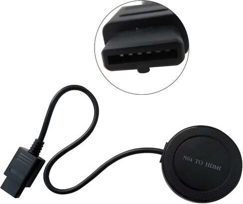 N64 إلى HDMI N64 HDMI محول N64 كابل إلى HDMI دعم 16:9/4:3 تحويل N64 إلى محول HDMI ومحول N64 in Kuwait