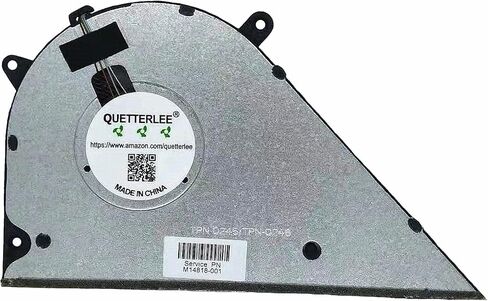 مروحة تبريد وحدة المعالجة المركزية للرسومات المدمجة الجديدة لـ HP Pavilion 15-EG 15-eg0021nr 15-EG0073CL 15-EG0053CL TPN-Q245 Q246 15-eg0025nr 15-eg2025nr 15-EH 15Z-EH Series M14818-001 M25934-001 M08945- 001 in Saudi Arabia