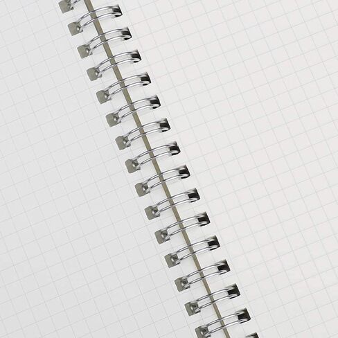 RETTACY Bullet Dotted Journal 3 عبوات - دفتر ملاحظات حلزوني شبكي منقط مقاس A5 مع 160 صفحة في كل حزمة، ورق ممتاز خالٍ من الأحماض 100 جرام في المتر المربع، يوميات رصاصة، رسم، ربط حلزوني مزدوج السلك، 5.7 بوصة × 8.22 بوصة in Kuwait