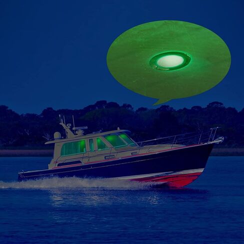 أضواء القارب الداخلية LED أضواء المجاملة البحرية أضواء مقصورة القارب RGBW الفولاذ المقاوم للصدأ فلوش جبل 12 فولت 2.76 بوصة in Kuwait