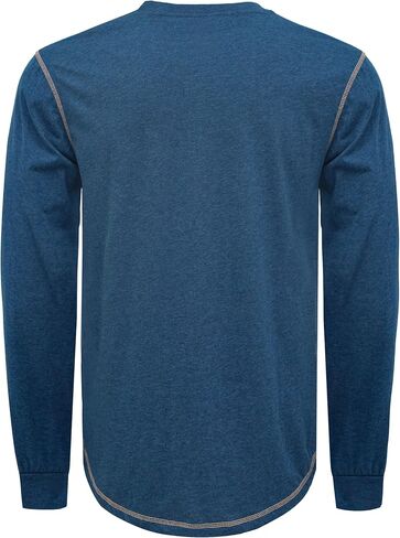 TICOMELA FR Shirts for Men 4oz Lightweight Flame Resistant Crewneck T-Shirts 100% Cotton Fire Retardant Henley Shirts in Saudi Arabia
