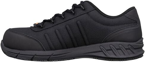 Lugz Mens Grapple Slip Resistant Composite Toe Work Safety Shoes Casual - Black in Saudi Arabia