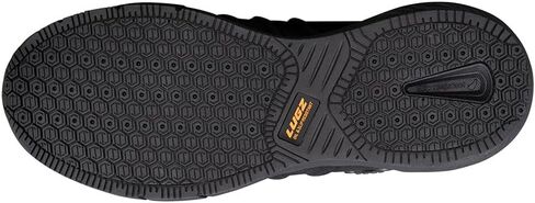 Lugz Mens Grapple Slip Resistant Composite Toe Work Safety Shoes Casual - Black in Saudi Arabia