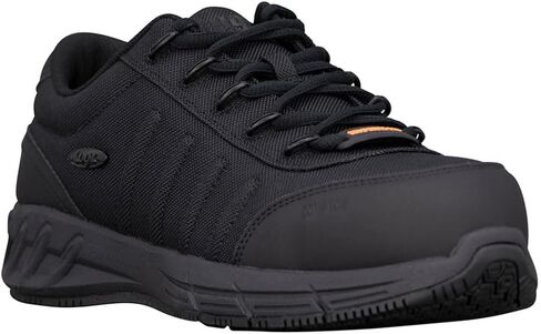 Lugz Mens Grapple Slip Resistant Composite Toe Work Safety Shoes Casual - Black in Saudi Arabia