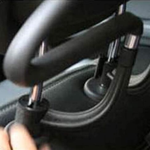 Car Auto Seat Headrest Back Clothes Coat Suit Hanger Vehicle Faux Leather Holder in Saudi Arabia