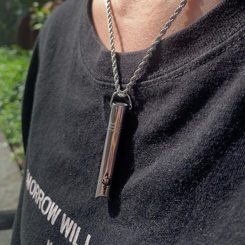 قلادة صافرة لتخفيف القلق من آرتسي وودسي، قلادة لتخفيف التوتر، أداة التنفس العميق الذهن، تخفيف القلق الطبيعي، مجوهرات التأمل، تهدئة الاسترخاء، إبطاء التنفس in Kuwait