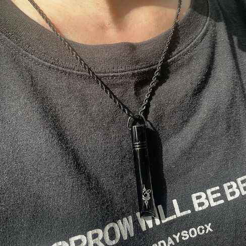 Artsy Woodsy Anxiety Relief Whistle Necklace, Stress Relief Pendant, Mindfulness Deep Breathing Tool, Natural Anxiety Relief, Meditation Jewelry, Relaxation Calming Down, Slowing Breath in Saudi Arabia