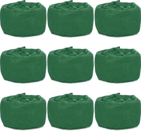 2 Pcs Water Activated Barrier 17 ft x 6.5 Inch Flood Barrier for Home Sandless Sand Bags Reusable Absorbent Flood Prevention Barrier for Garage Door Basement Protection in Saudi Arabia