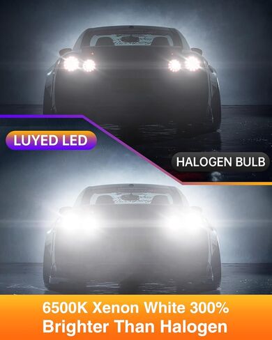 LUYED 1200 لومن 7440 7443 LED لمبة ضوء الفرامل 7441 7444 T20 W21W استبدال مصابيح LED للنسخ الاحتياطي الذيل الفرامل بدوره إشارة أضواء وقوف السيارات، زينون الأبيض، حزمة من 2 in Kuwait