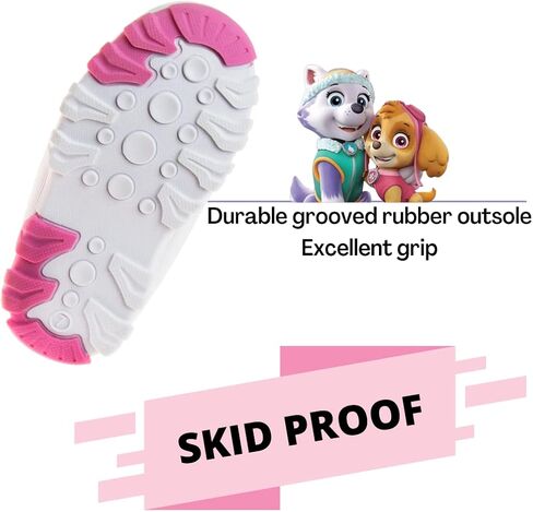 Nickelodeon Paw Patrol Fleece Lined Snow Boots for Girls Winter Boots (Toddler/Little Kid) in Saudi Arabia