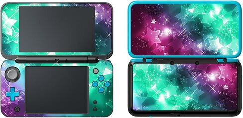 غطاء لاصق واقٍ من جلد الفينيل لجهاز Nintendo 2DS XL/LL (Stars) الجديد in Kuwait