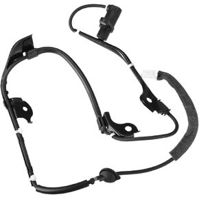 Motoforti Rear Right ABS Sensor, Wheel Speed Sensor, for Toyota RAV4 2001-2005, Plastic, 89545-42030, Black