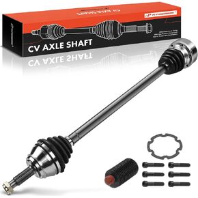 A-Premium CV Axle Shaft Assembly Compatible with Volkswagen Cabriolet 1985-1993, Scirocco 1985-1988, L4 1.8L, Front Right Passenger Side, Replace# 191407272AQ