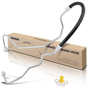 A-Premium Power Steering Hose Pressure Hose Line Assembly Compatible with Mitsubishi Lancer 2002-2007 L4 2.0L Petrol Pump To Gear/Rack Pinion