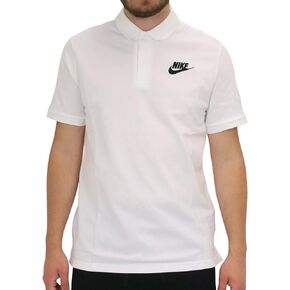 Nike Men's Sportswear Matchup Polo (White/Black, M)