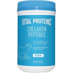 بروتينات حيوية مكملة لمسحوق الكولاجين الببتيدات المتحللة مع حمض الهيالورونيك وفيتامين C - غير معدلة وراثيًا، خالية من منتجات الألبان والغلوتين، بدون نكهة، 9.33 أونصة in Kuwait