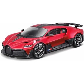 Bburago Bugatti Divo 1/18 Diecast Model Car 11045 Red, (18-11045MTRD)