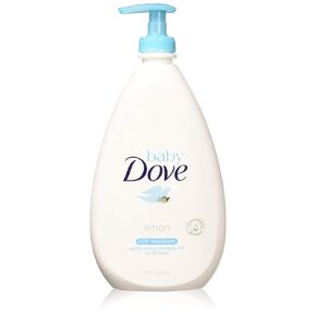Baby Dove Rich Moisture Face and Body Lotion, 20 Fl Oz (Pack of 4)