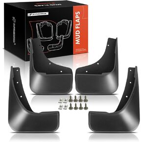 A-Premium Set of 4PCS Mud Flaps Splash Guards Mudguards Mudflaps with Hardware Accessories Compatible with Mazda CX-5, 2013-2016, Sport Utility, Front and Rear (Driver & Passenger Sides)