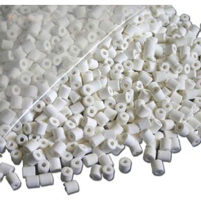 Premier Bulk Bio Ceramic Rings Filter Media for Aquarium Koi Fish Pond Reef Filter (5 Lbs)