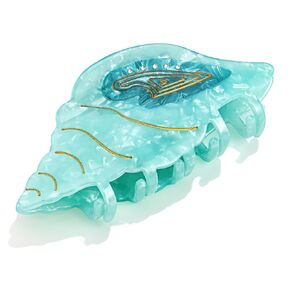 Blue Mermaid Hair Clips Non Slip Hair Claw Clip Summer Claw Clips Large Hair Accessories for Woman