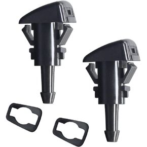 Windshield Washer Nozzle Replacement for Chrysler, Dodge, Jeep, Ram, Windshield Nozzle Spray Jet Kit Replaces OEM #: 4805742AB, 5116079AA