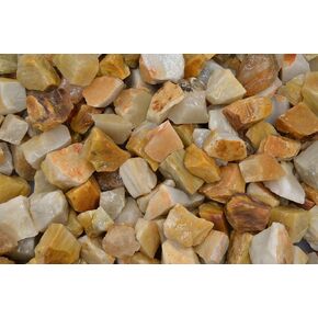 Fantasia Materials: 1 lb Grey Agate Rough Stones from India