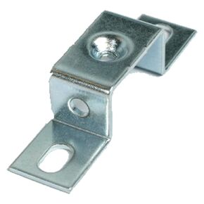 ASI Z121213 DIN Rail Support Mounting Bracket for use with 35mm DIN Rail, 20mm Height (Pack of 20)