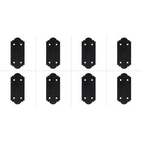 Simpson Strong Tie APST612 Outdoor Accents® Mission Collection® ZMAX®, Black Powder-Coated Strap for 6X, 8-Pack